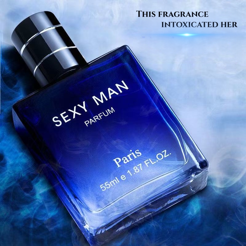 Passion Fragrance Perfume - Colonia azul apasionada de caballero parisino,