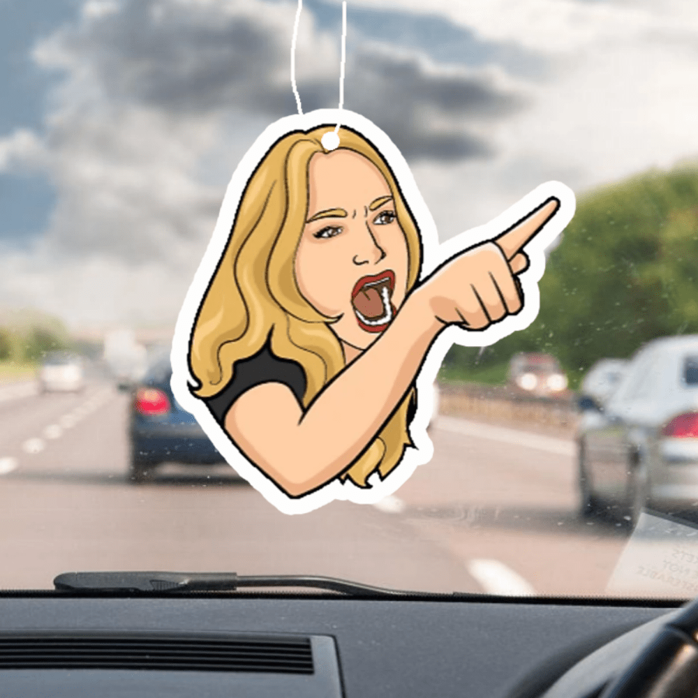 Fragrance Quotes - Percha de aroma para coche con