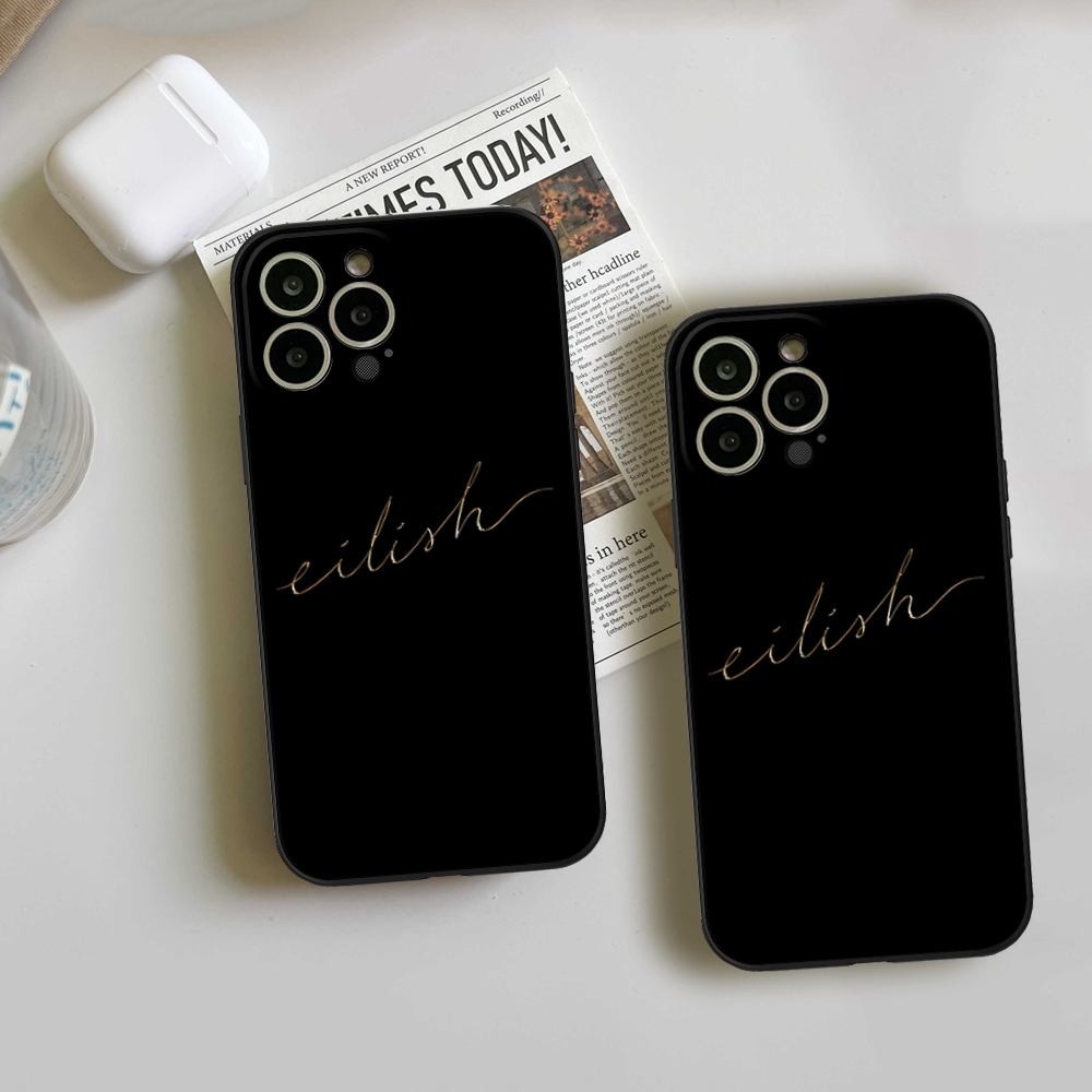 Fragrance Quotes - Fragancias Eilish Gold Cursive Iphone para