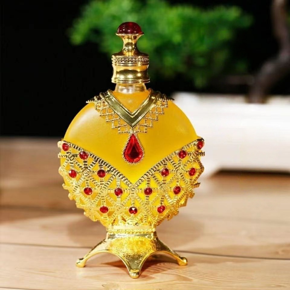 Perfume Fragrance World - Perfume Árabe Dorado, Fragancia Ligera, Aceite