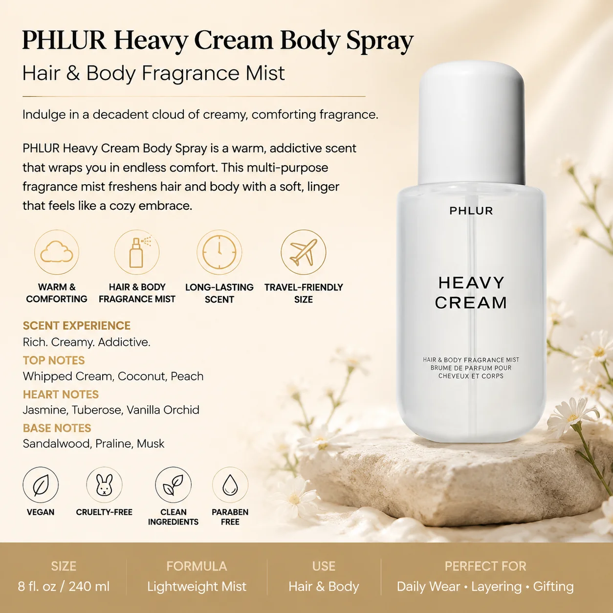 Set de 2 Fragancias PHLUR para - Vanilla Perfume Oil reseña y precio