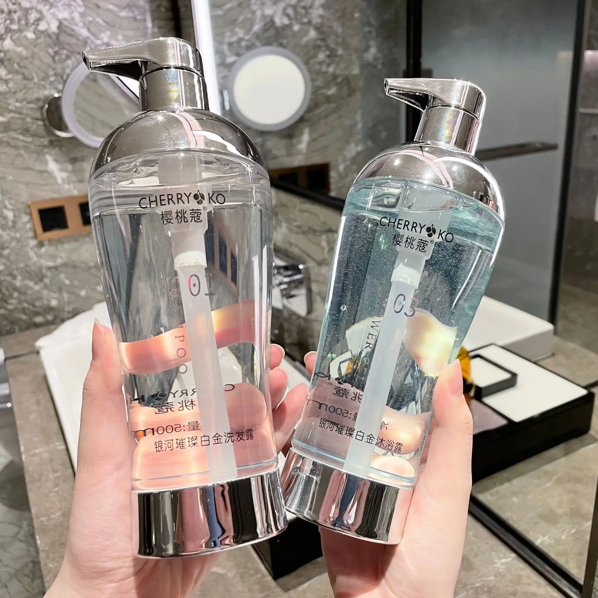 Gel de ducha de galaxia brilla - Perfume Fragrance Shampoo reseña y precio